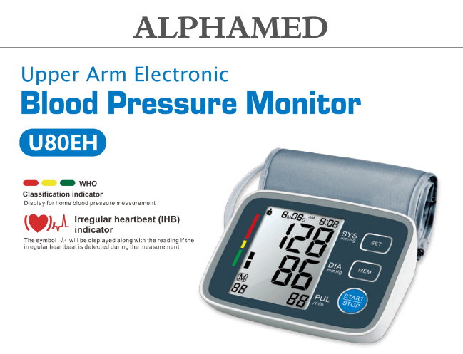 U80EH  电子血压检测仪